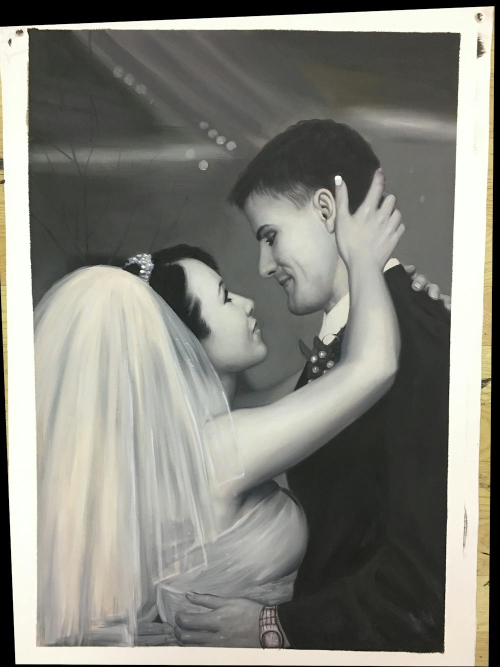 Artist-Rendered Painting