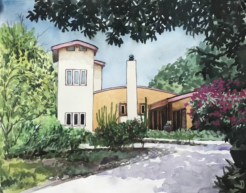 Artist-Rendered Painting