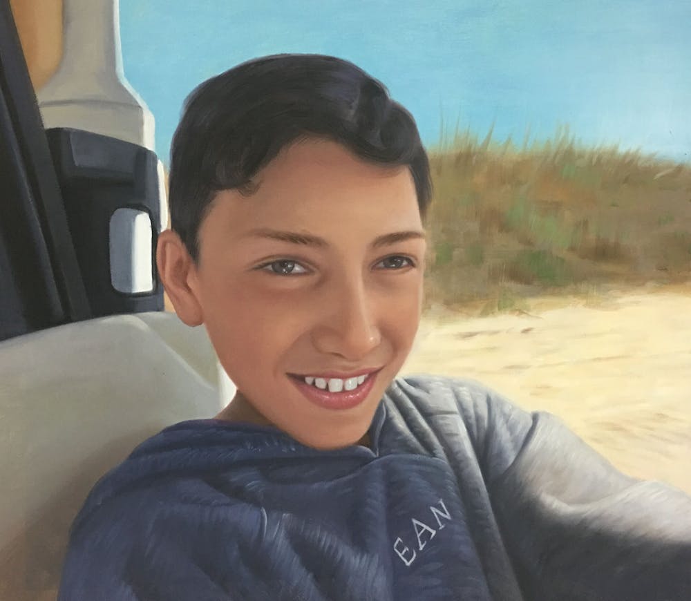 Artist-Rendered Painting