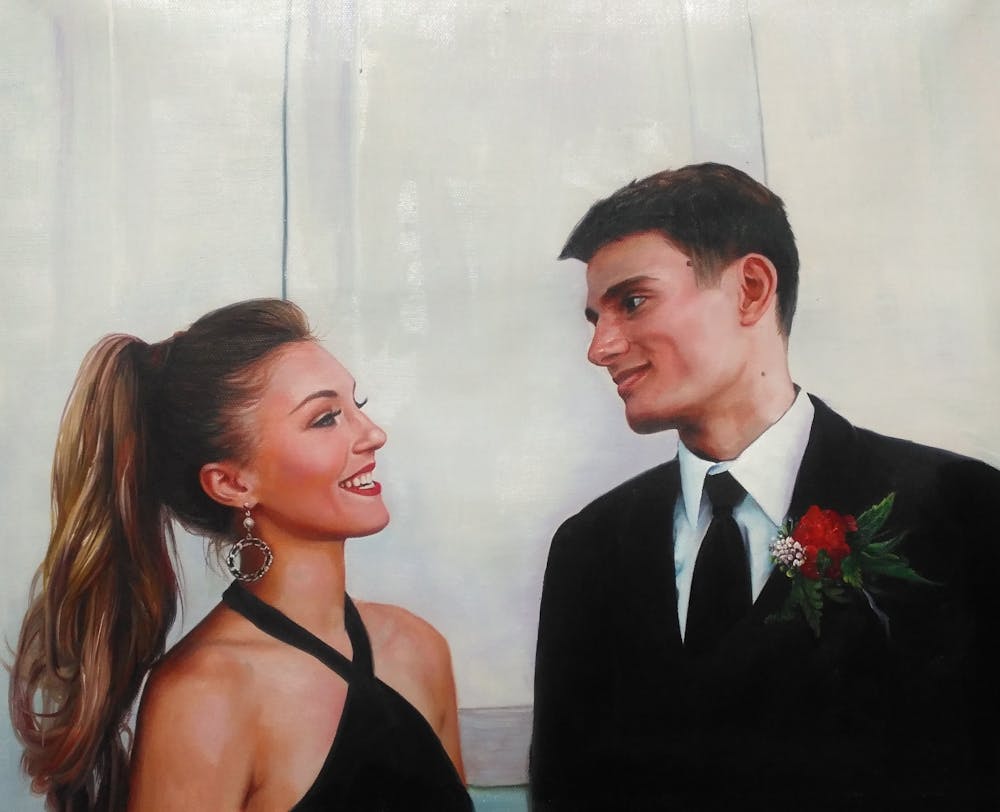 Artist-Rendered Painting