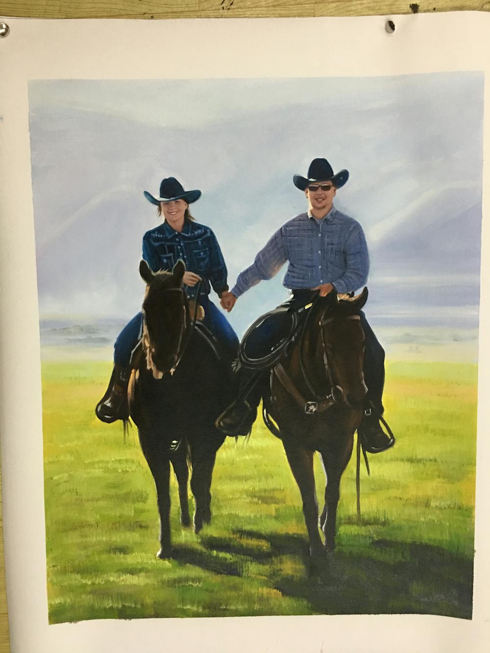 Artist-Rendered Painting