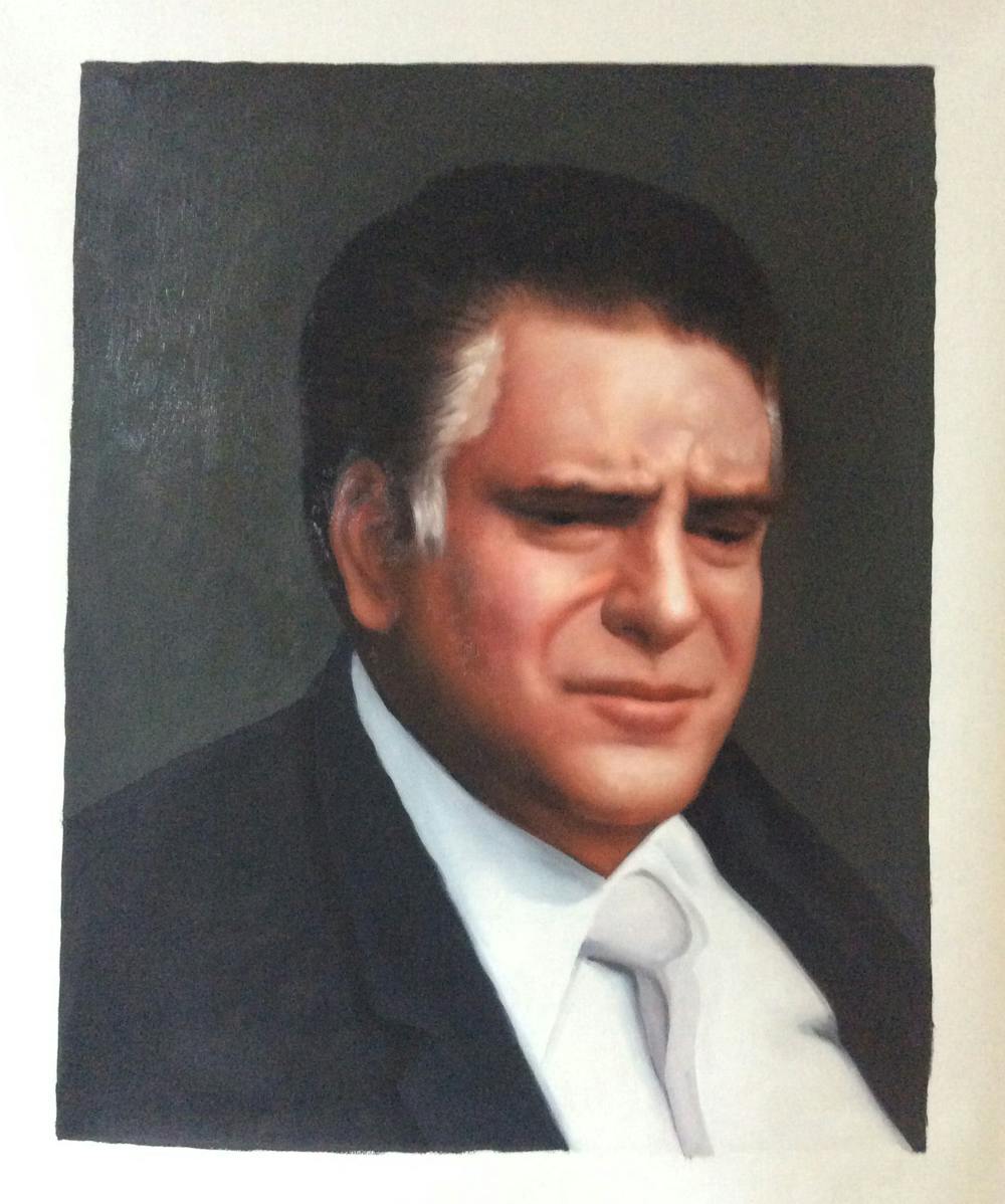 Artist-Rendered Painting