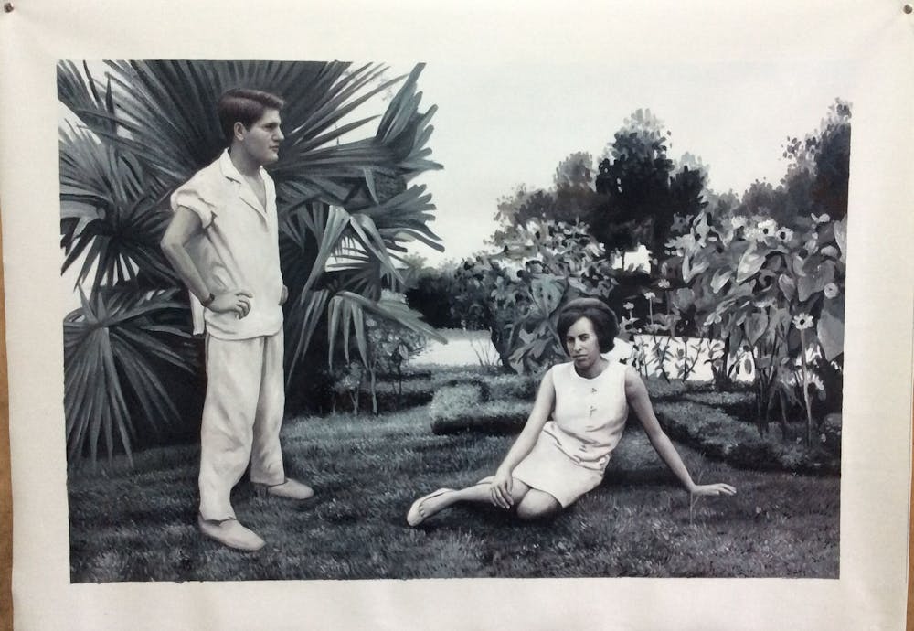 Artist-Rendered Painting