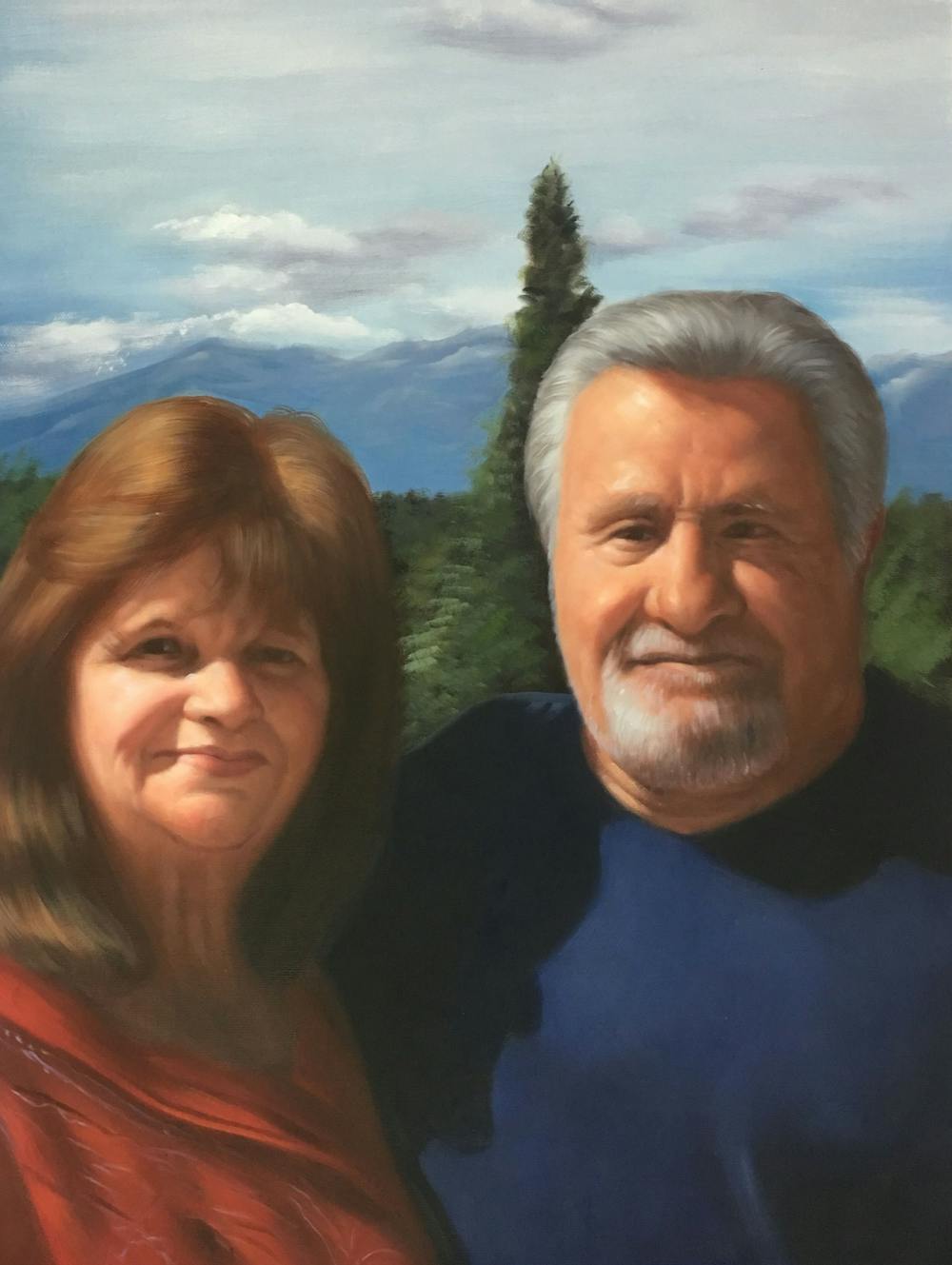 Artist-Rendered Painting