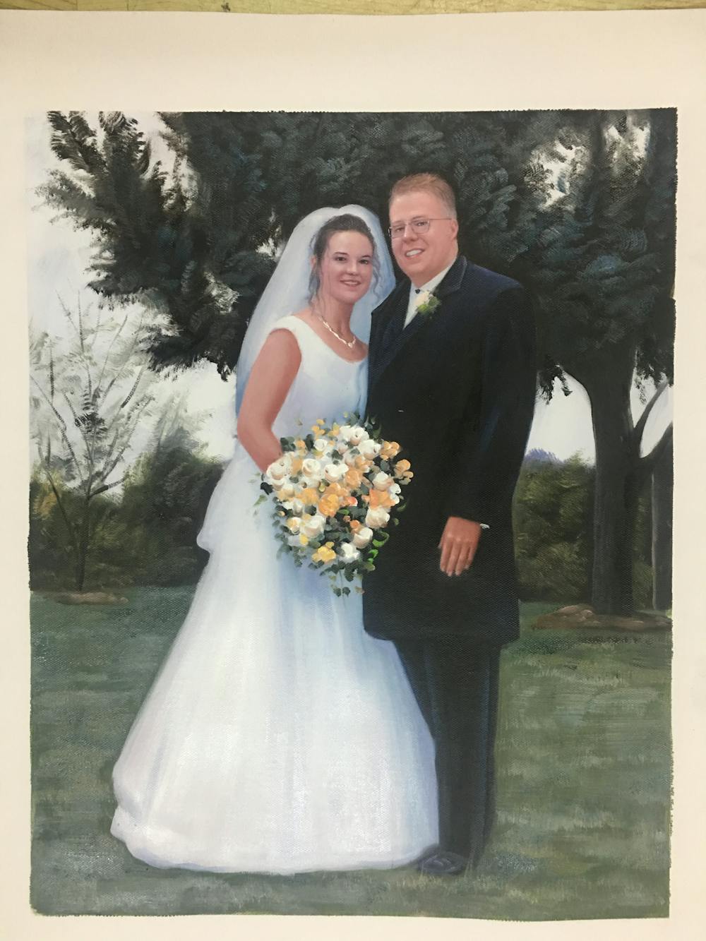 Artist-Rendered Painting