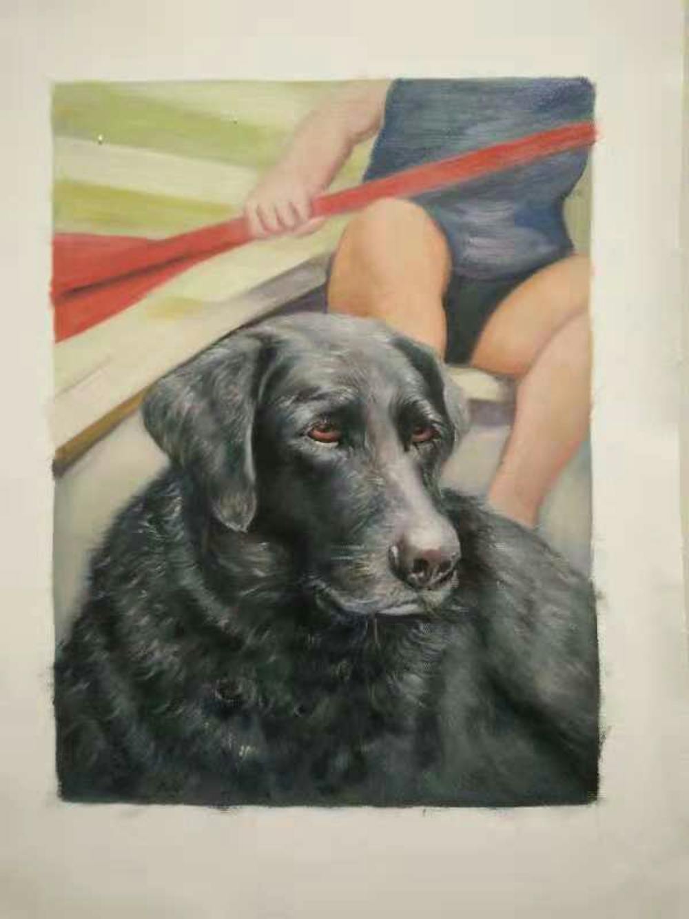 Artist-Rendered Painting