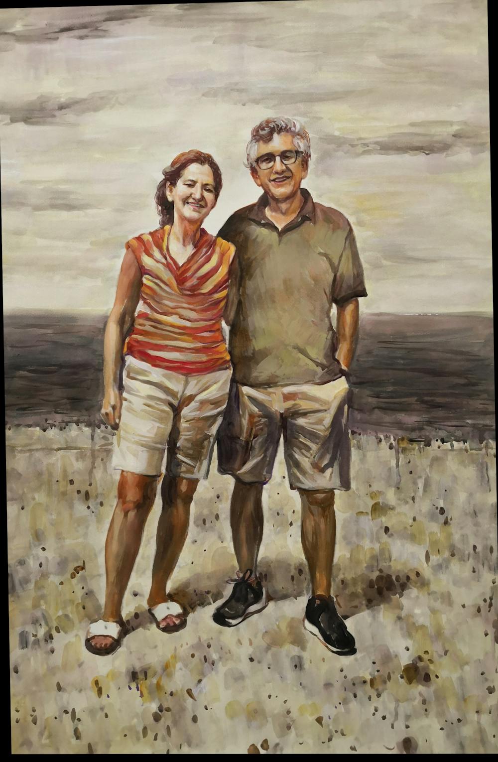 Artist-Rendered Painting