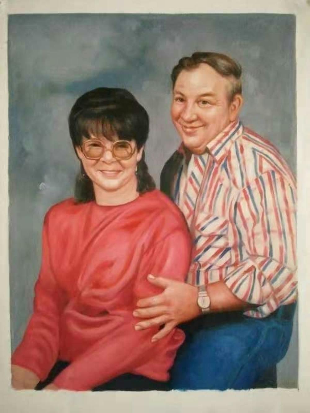 Artist-Rendered Painting