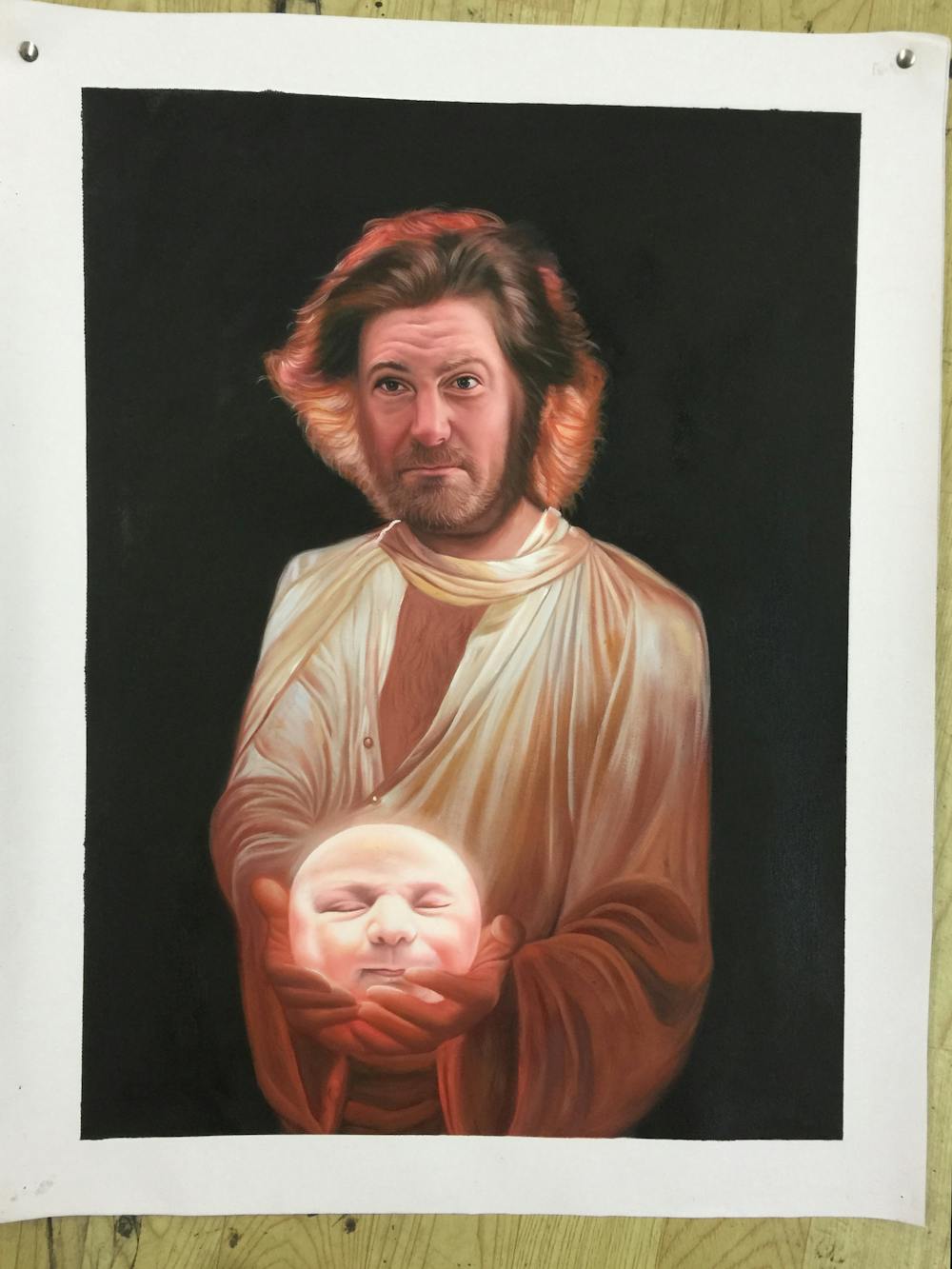 Artist-Rendered Painting