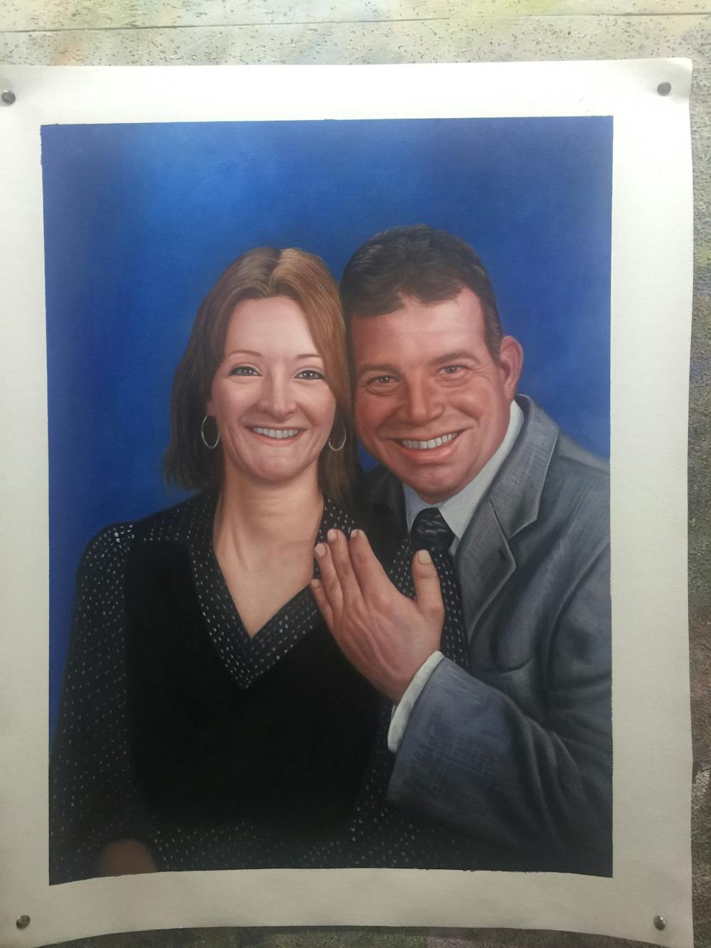 Artist-Rendered Painting