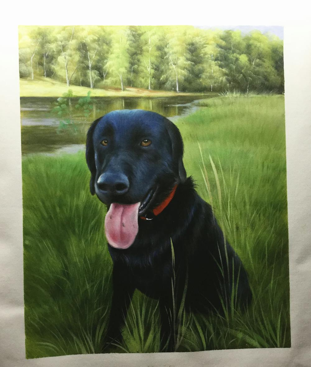 Artist-Rendered Painting