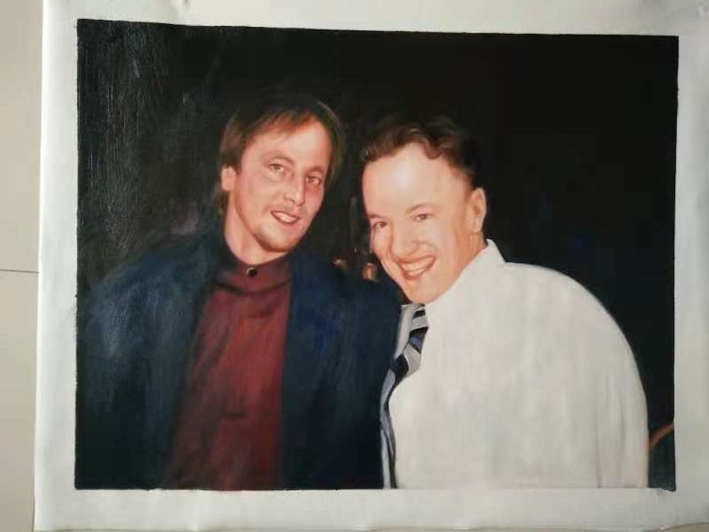 Artist-Rendered Painting