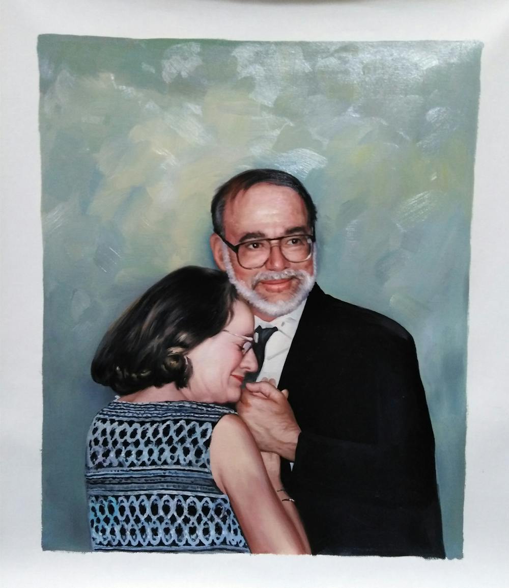 Artist-Rendered Painting