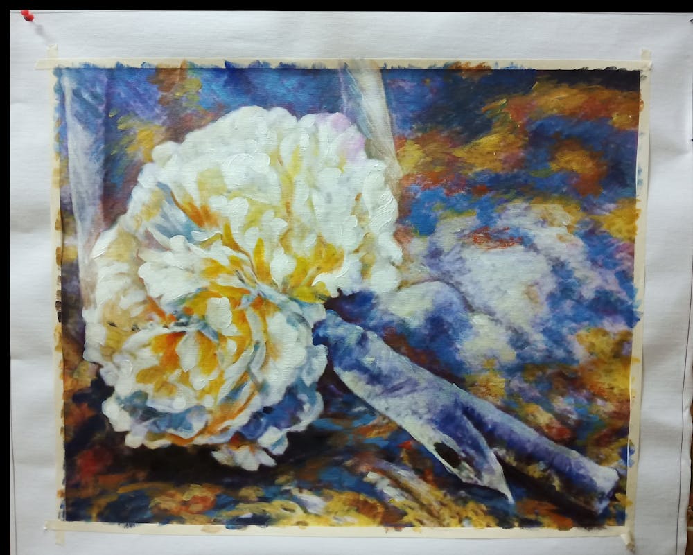 Artist-Rendered Painting