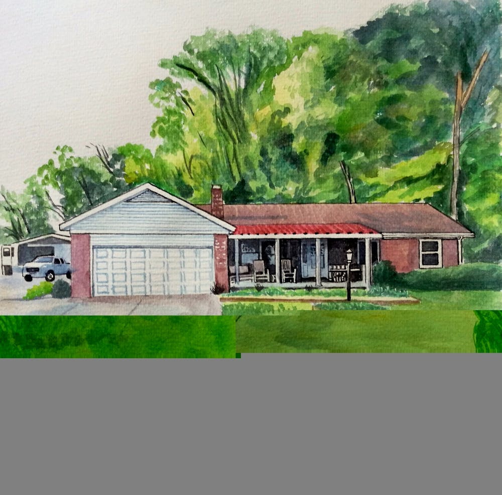 Artist-Rendered Painting