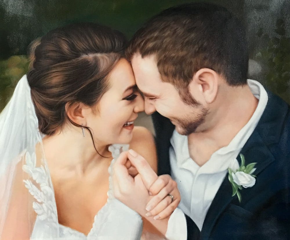 Artist-Rendered Painting