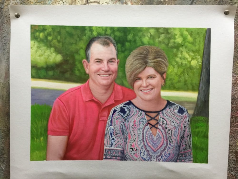 Artist-Rendered Painting