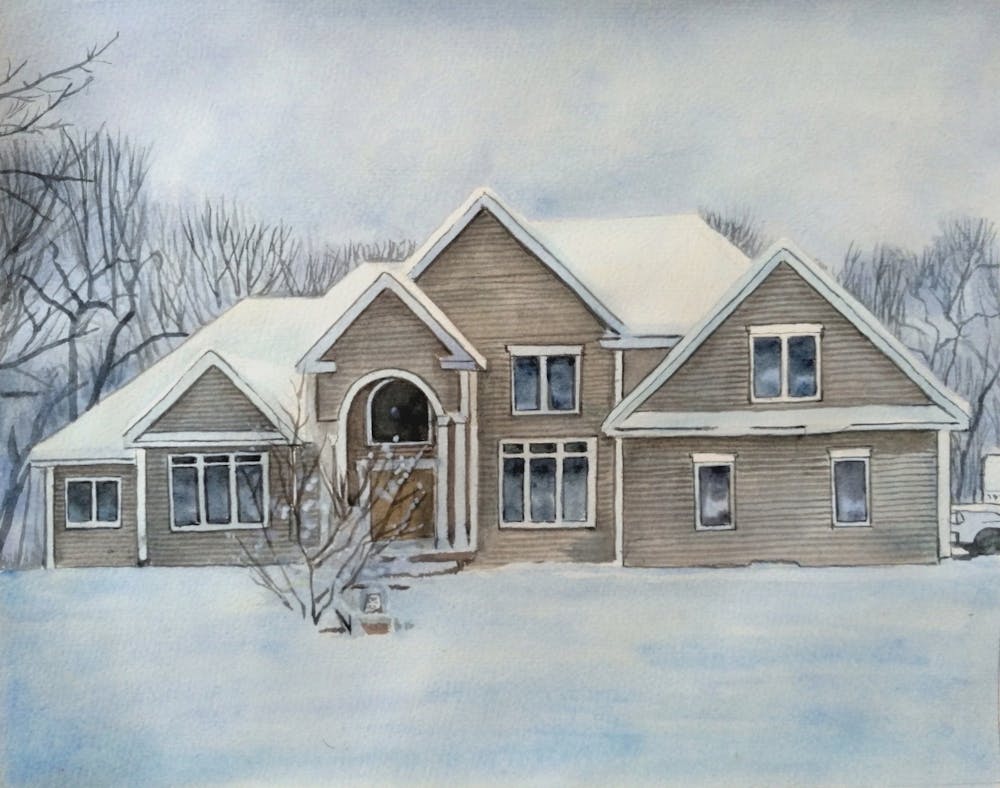 Artist-Rendered Painting