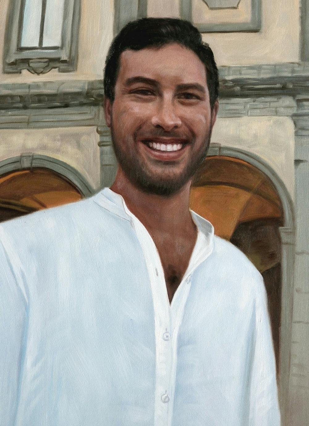 Artist-Rendered Painting