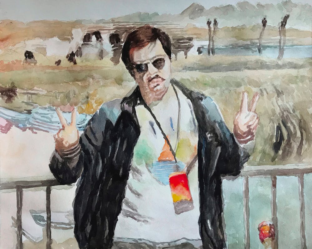 Artist-Rendered Painting