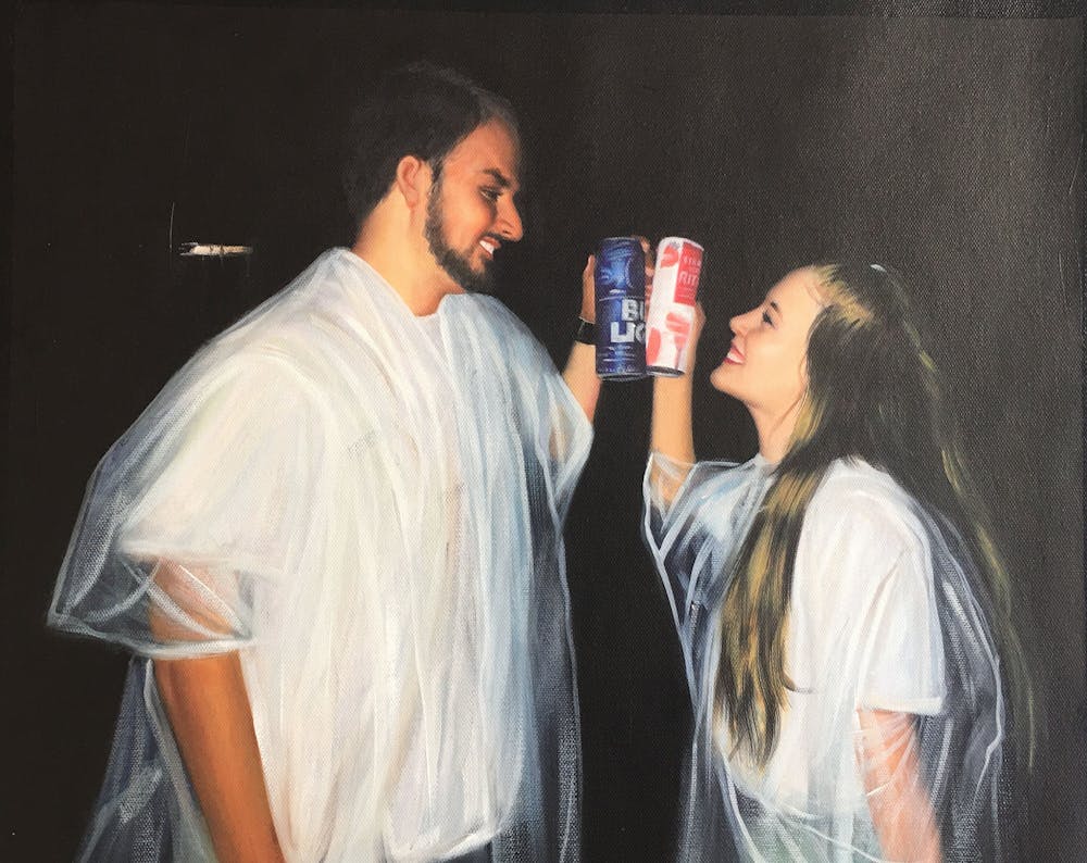 Artist-Rendered Painting