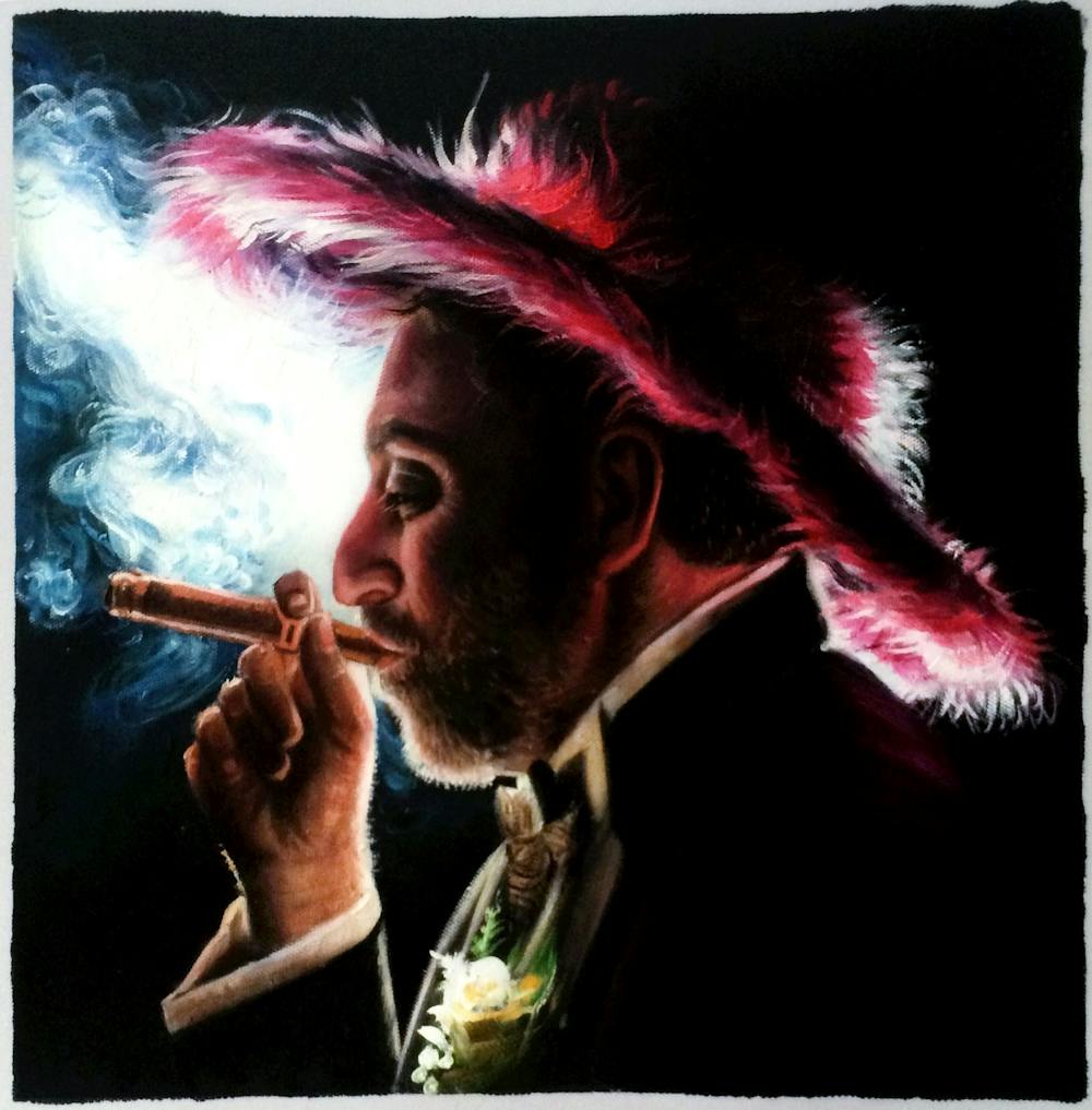 Artist-Rendered Painting