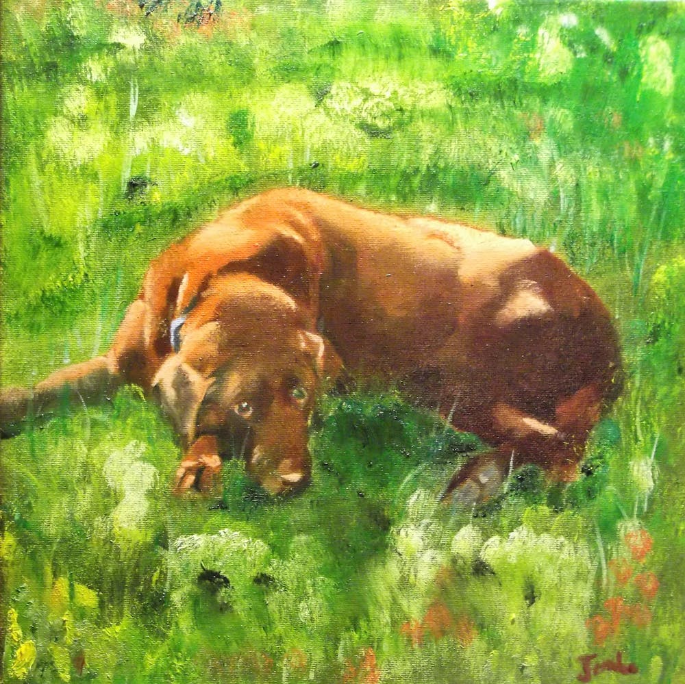 Artist-Rendered Painting