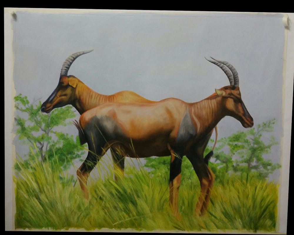 Artist-Rendered Painting