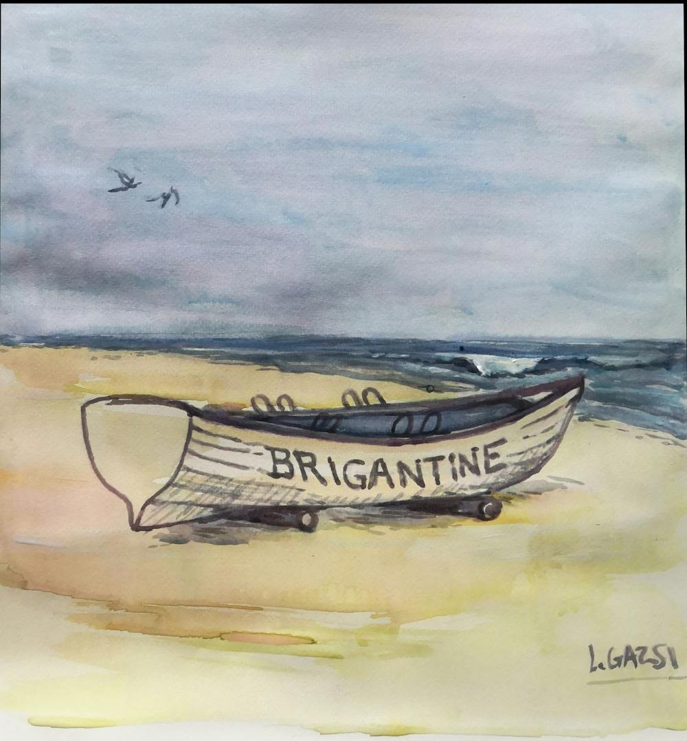 Artist-Rendered Painting