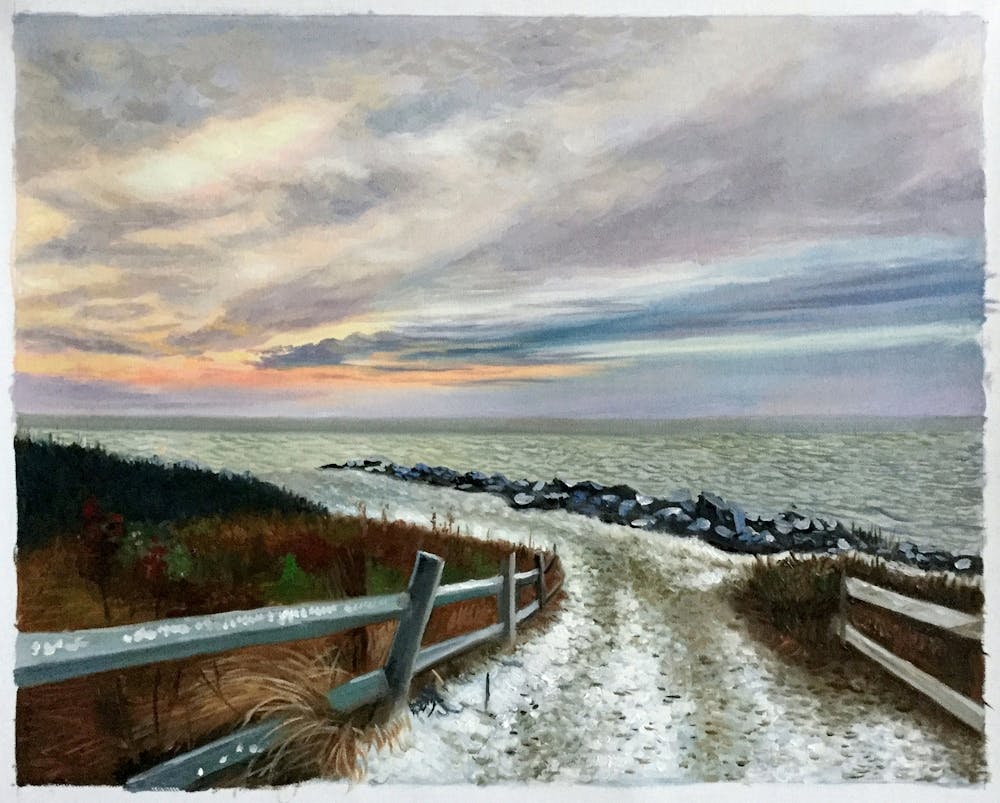 Artist-Rendered Painting