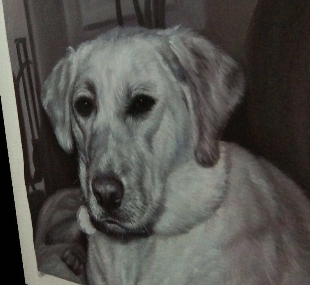 Artist-Rendered Painting