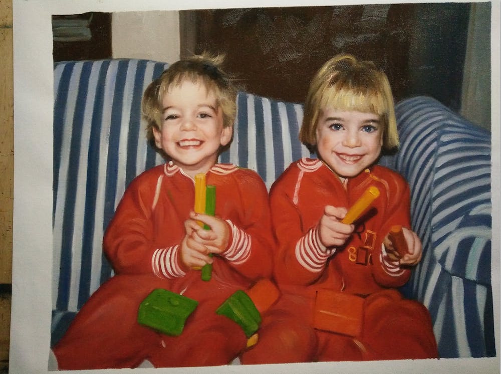 Artist-Rendered Painting