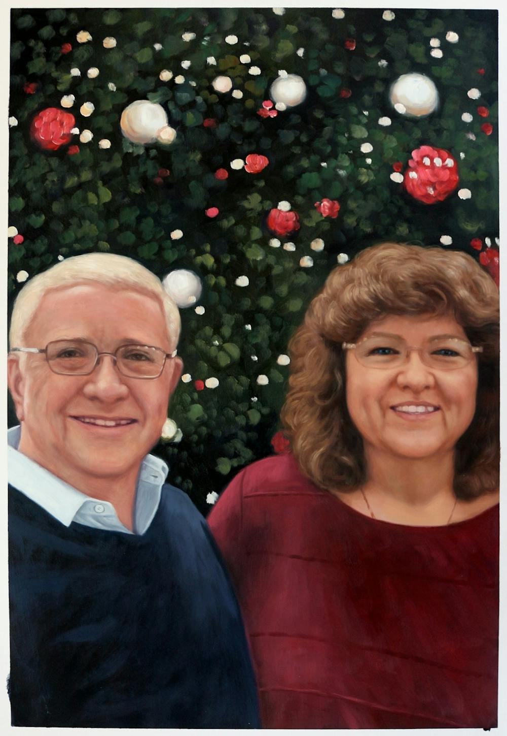 Artist-Rendered Painting