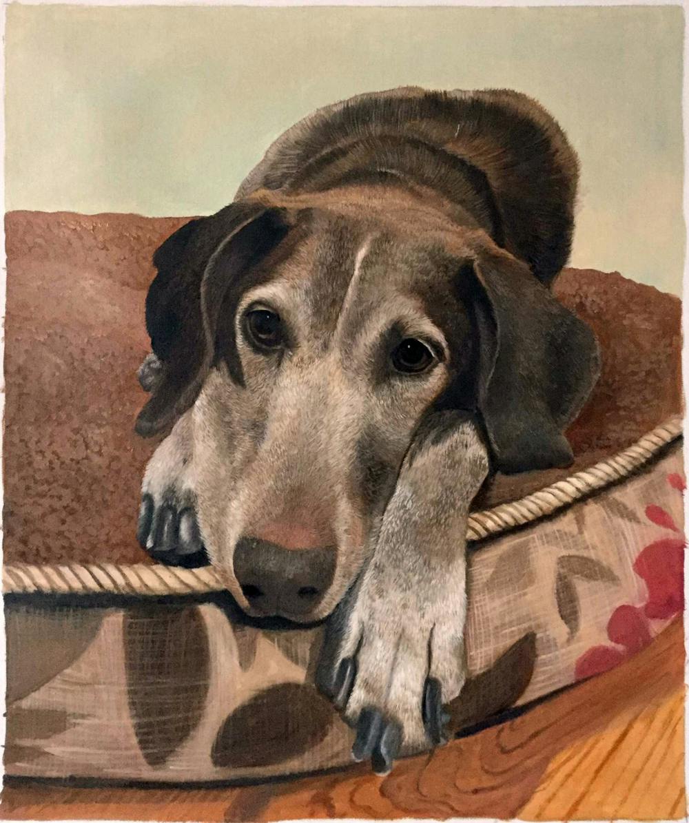 Artist-Rendered Painting