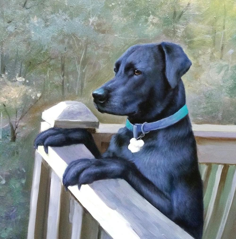 Artist-Rendered Painting