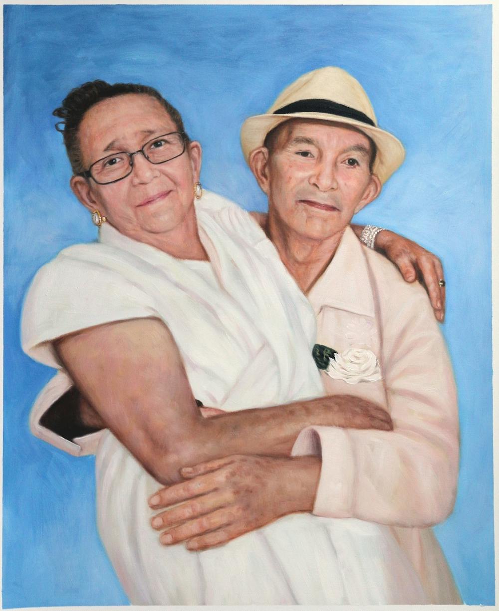 Artist-Rendered Painting