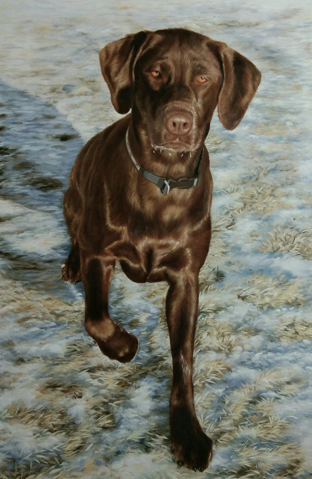 Artist-Rendered Painting