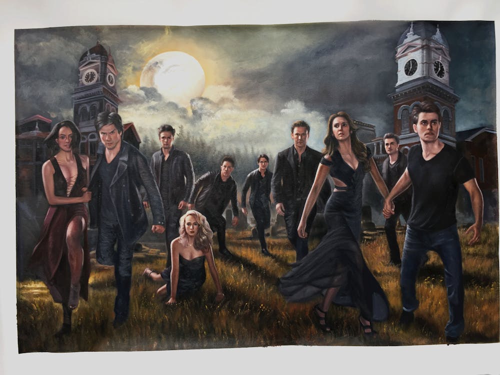 Artist-Rendered Painting