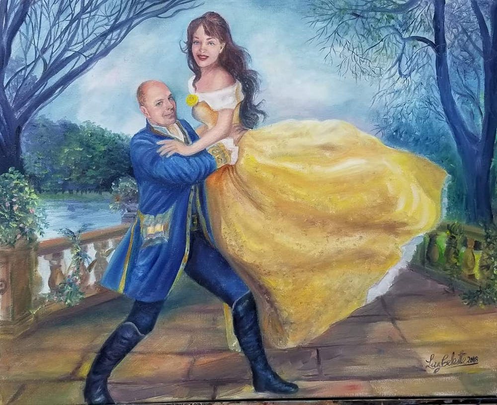 Artist-Rendered Painting