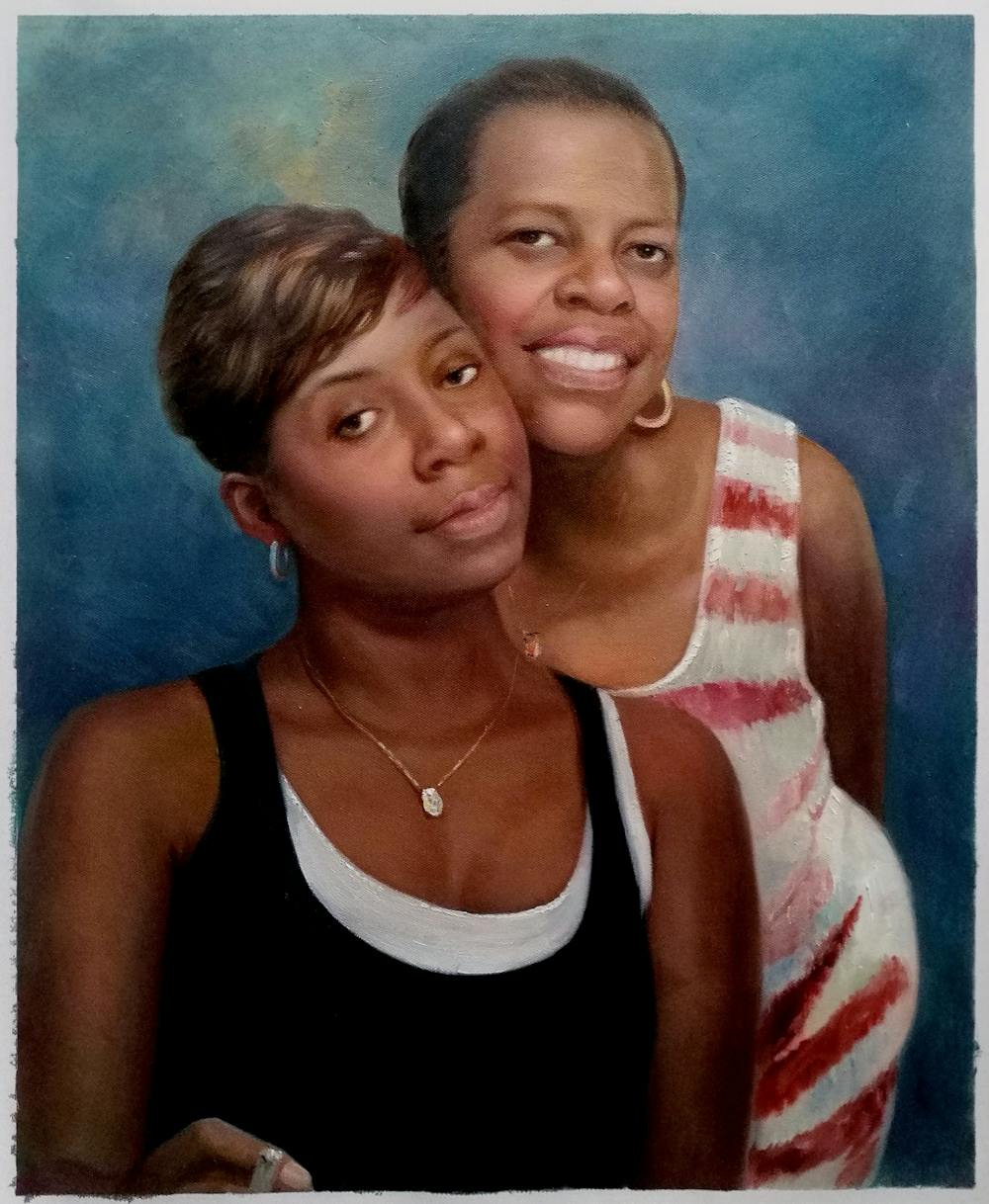 Artist-Rendered Painting