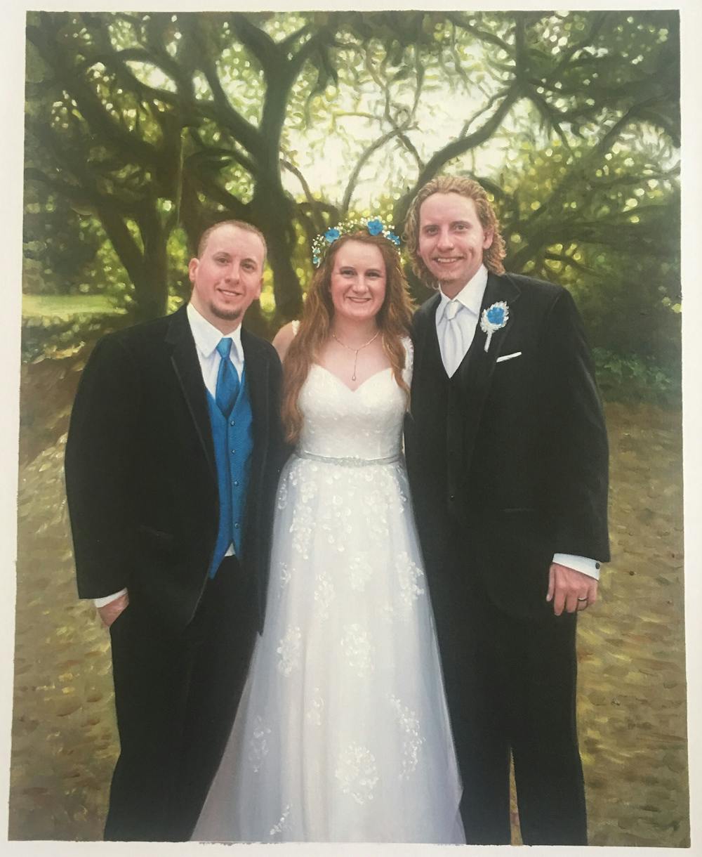 Artist-Rendered Painting