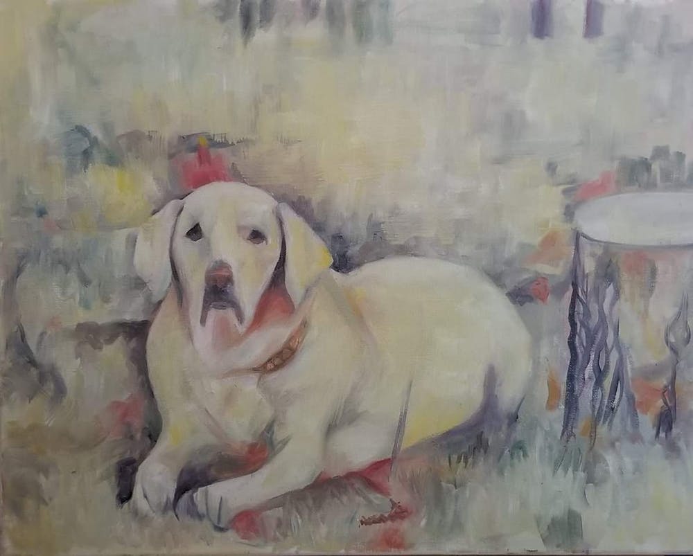 Artist-Rendered Painting