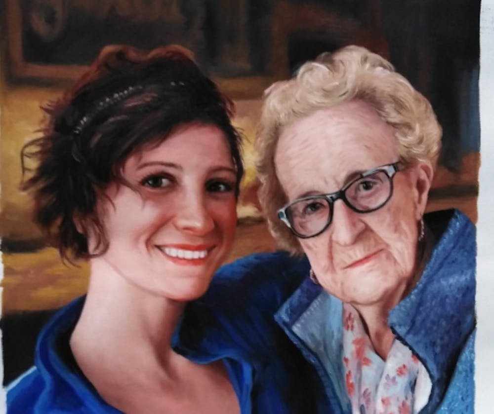 Artist-Rendered Painting