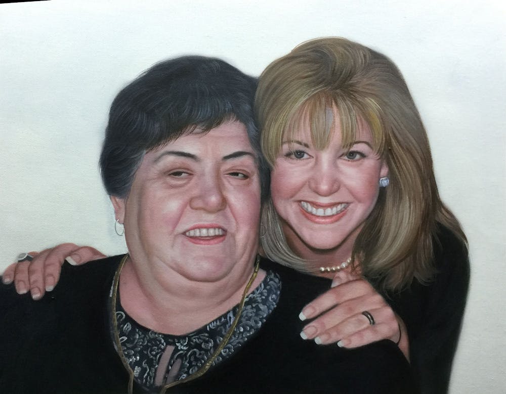 Artist-Rendered Painting