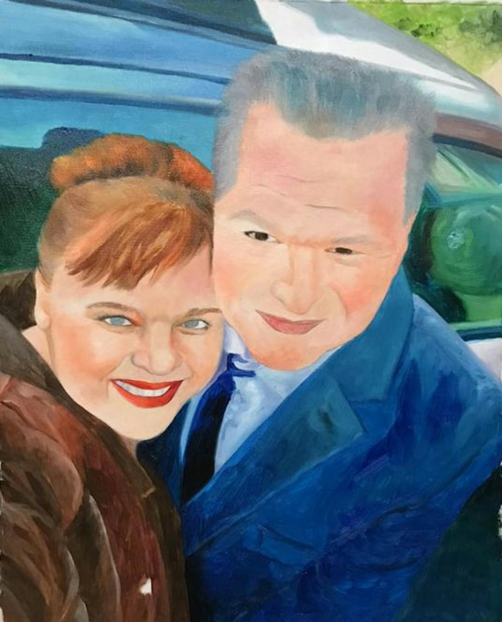 Artist-Rendered Painting