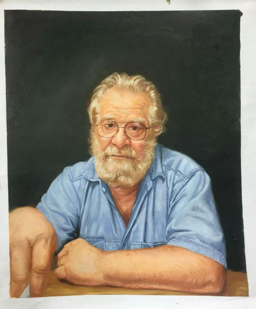 Artist-Rendered Painting