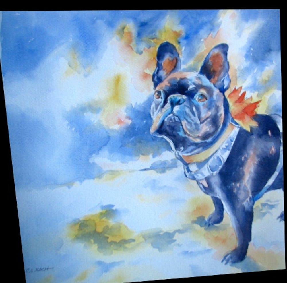 Artist-Rendered Painting