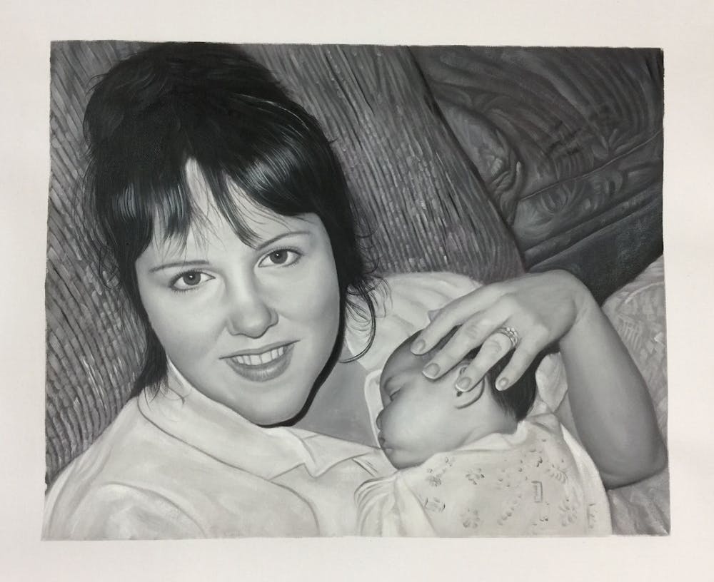 Artist-Rendered Painting