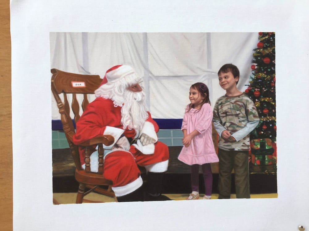 Artist-Rendered Painting