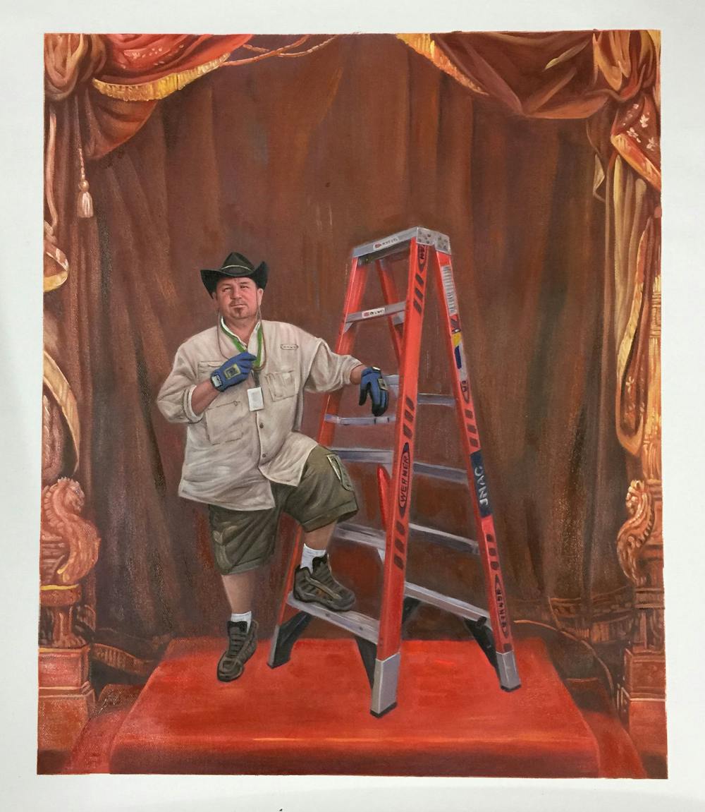 Artist-Rendered Painting